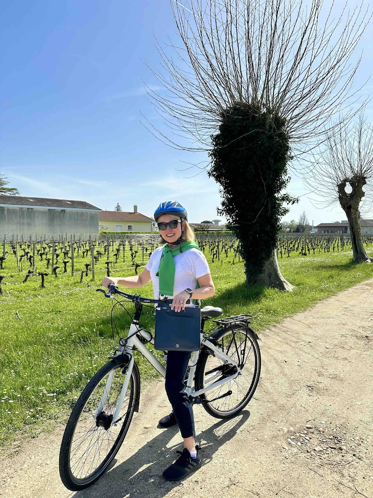 AmaWaterways AmaDolce Biking  excursion in Libourne