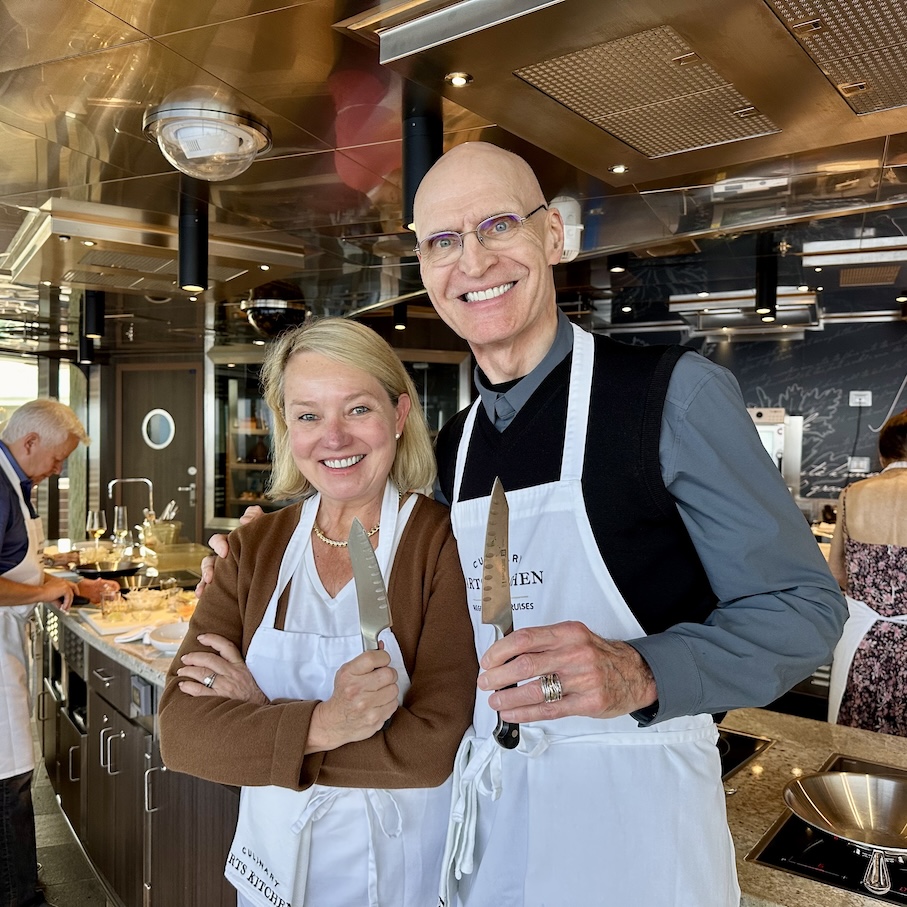 Culinary arts kitchen aboard the SS explorer