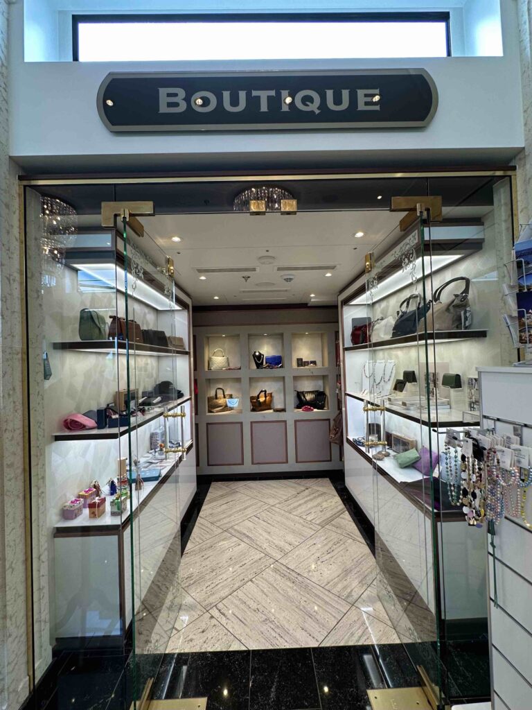 boutique On Riviera's River Cruise MS Geoffrey Chaucer