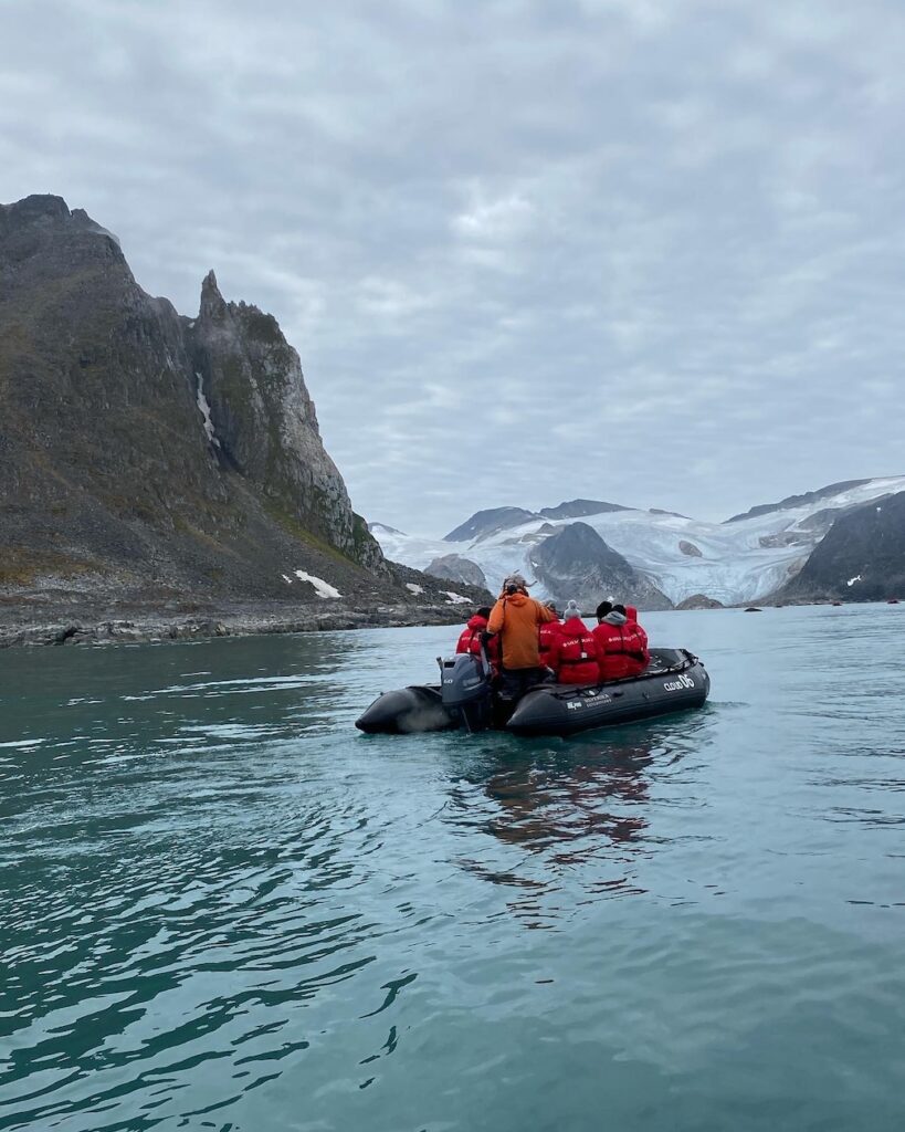 Arctic Zodiac cruising