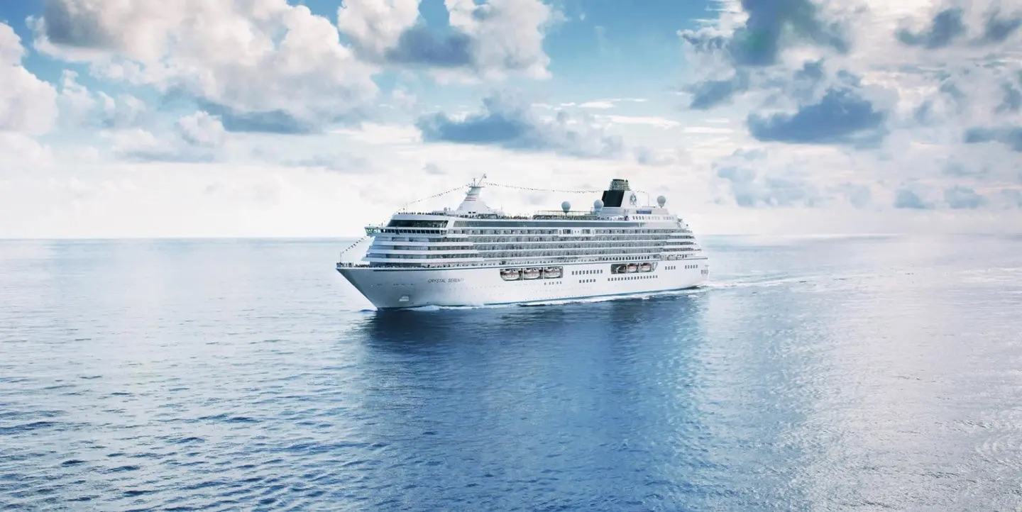 crystal cruises ocean liner cruise ship