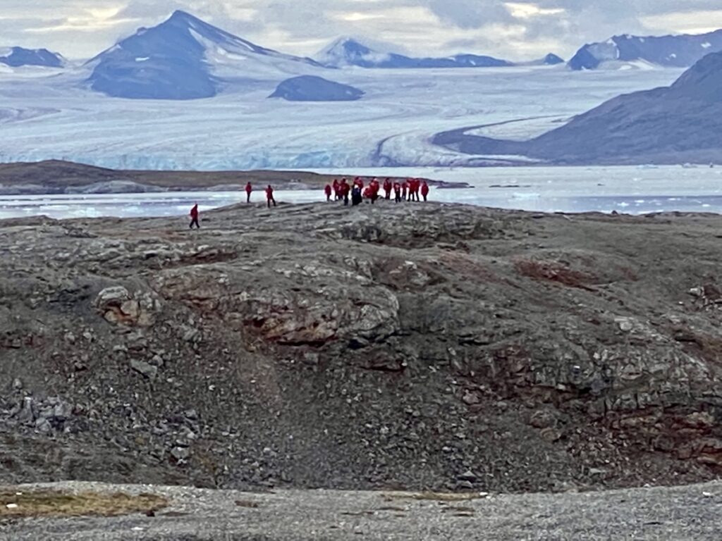 Svalbard hiking