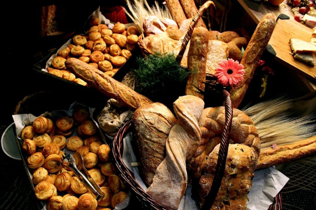 assorted mexican breads and pastries